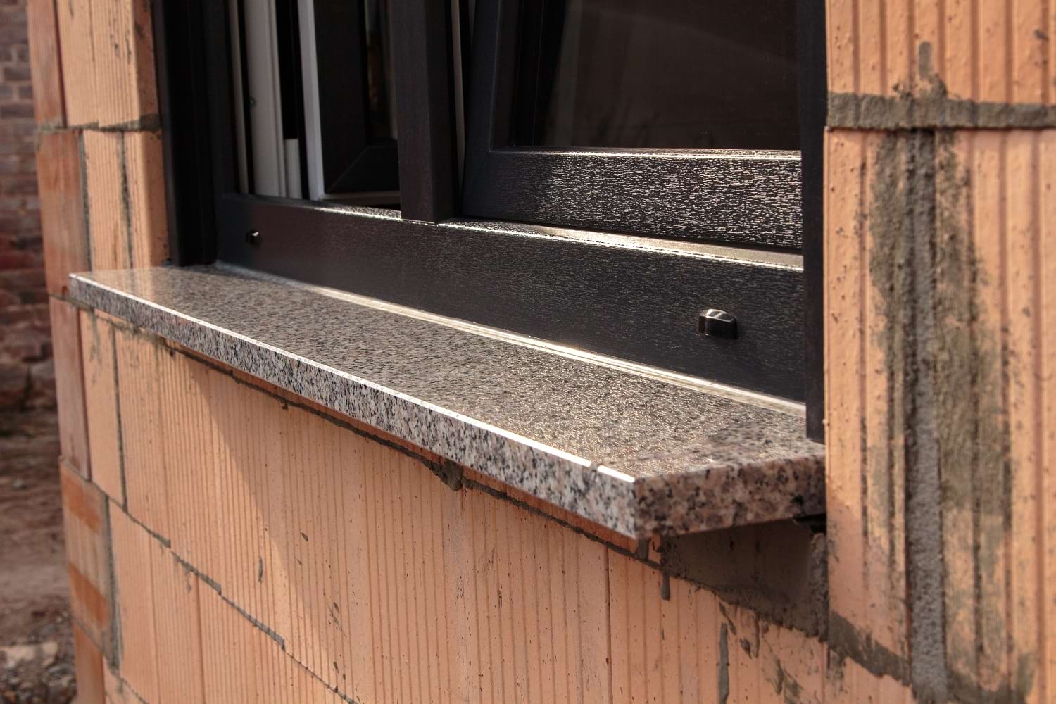 parapety z piaskowca